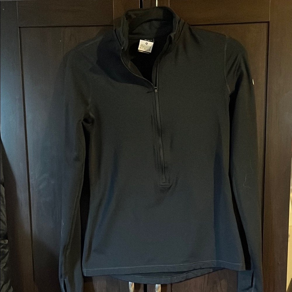 Nike Pro Dri-Fit Black Quarter-Zip Pullover